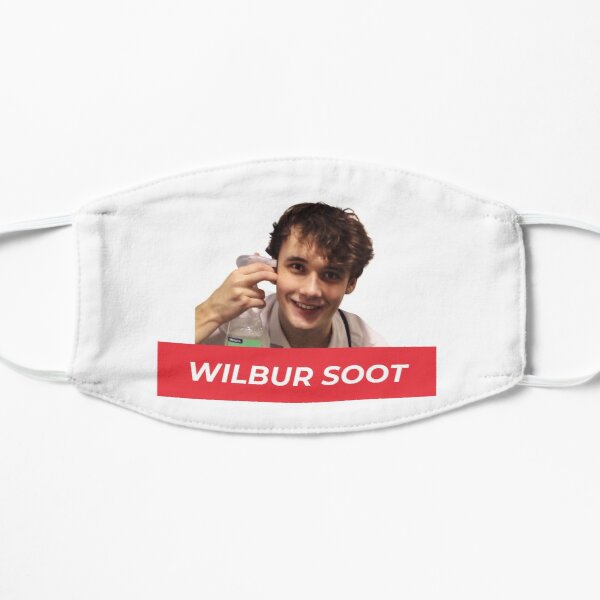 Wilbur Soot Flat Mask RB2605 product Offical Wilbur Soot Merch