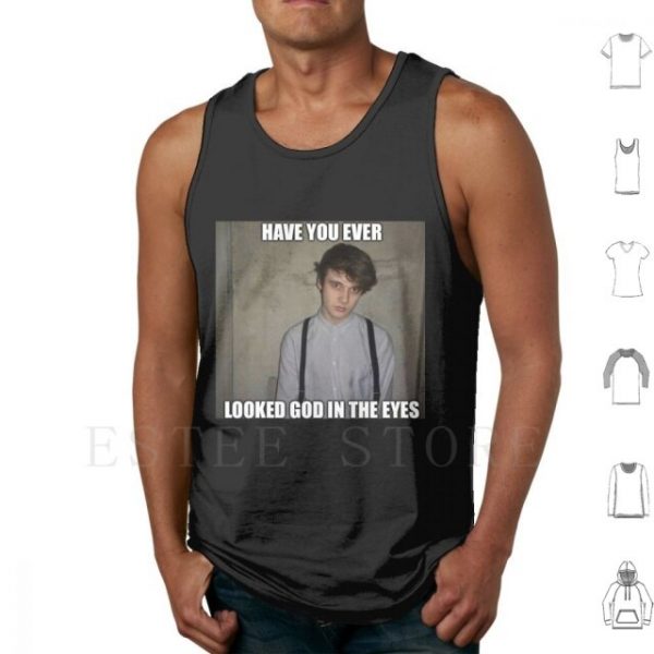 Have You Ever Looked God In The Eyes Tank Tops Vest Sleeveless Wilbur Soot Cursed - Wilbur Soot Merch