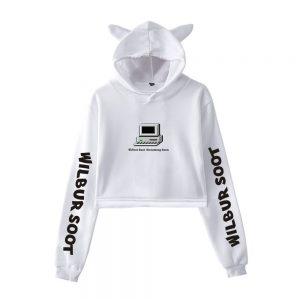 Reckless Sudadera con Capucha Wilbur Soot Printed Hooded Cat Ear Sweater Jersey Informal con Capucha XXS-XXL 