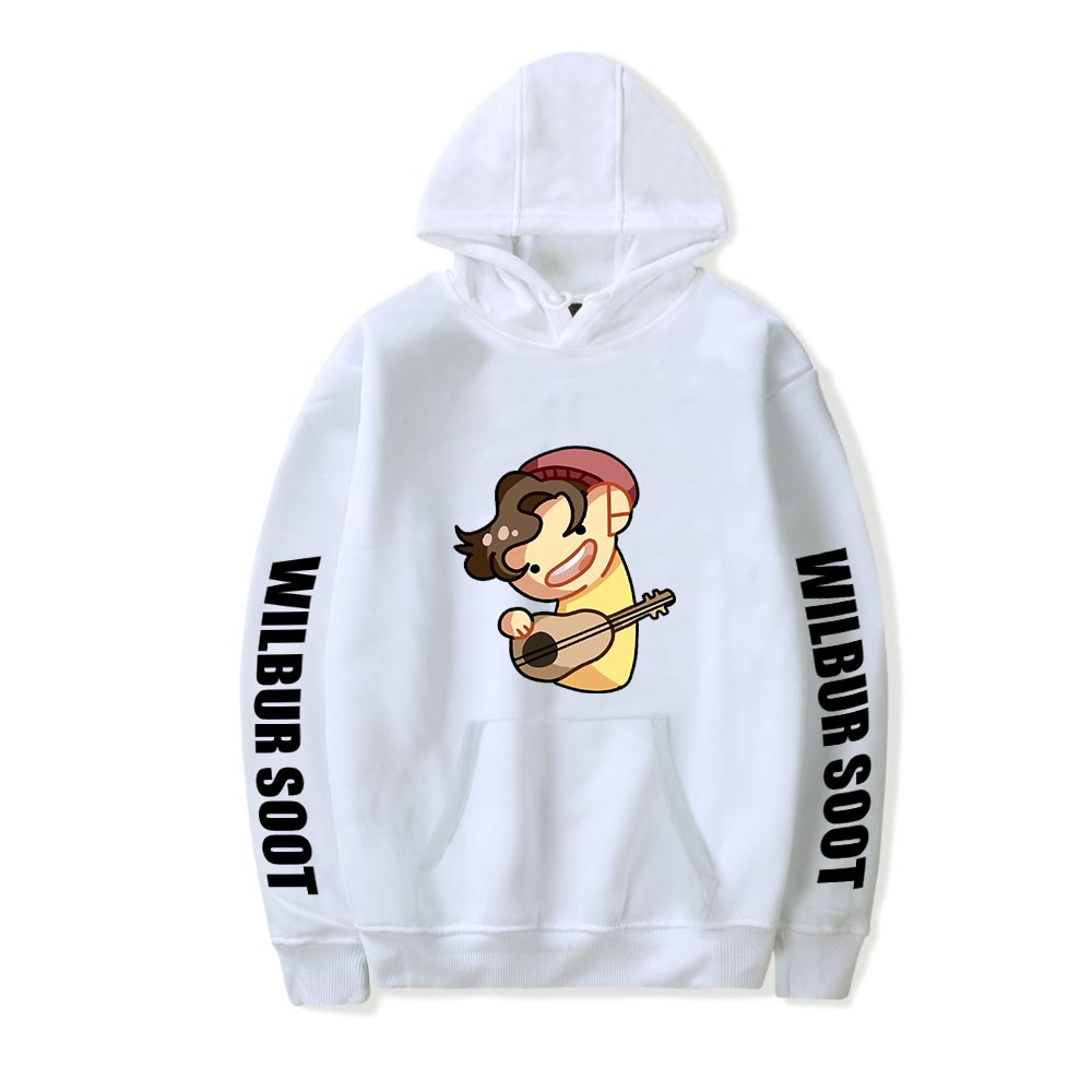 Wilbur Soot Hoodies - Cute Chibi Wilbur Soot Printed Hoodie