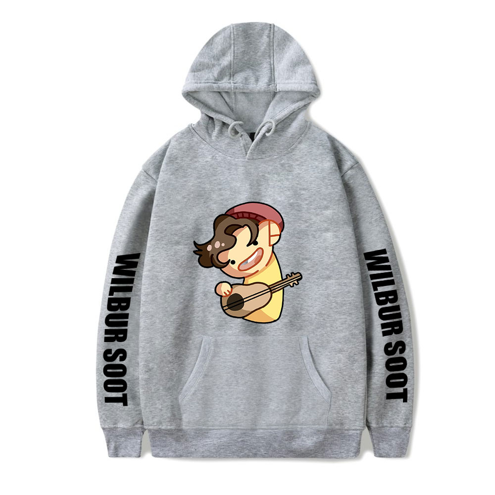 Wilbur Soot Hoodies - Cute Chibi Wilbur Soot Printed Hoodie