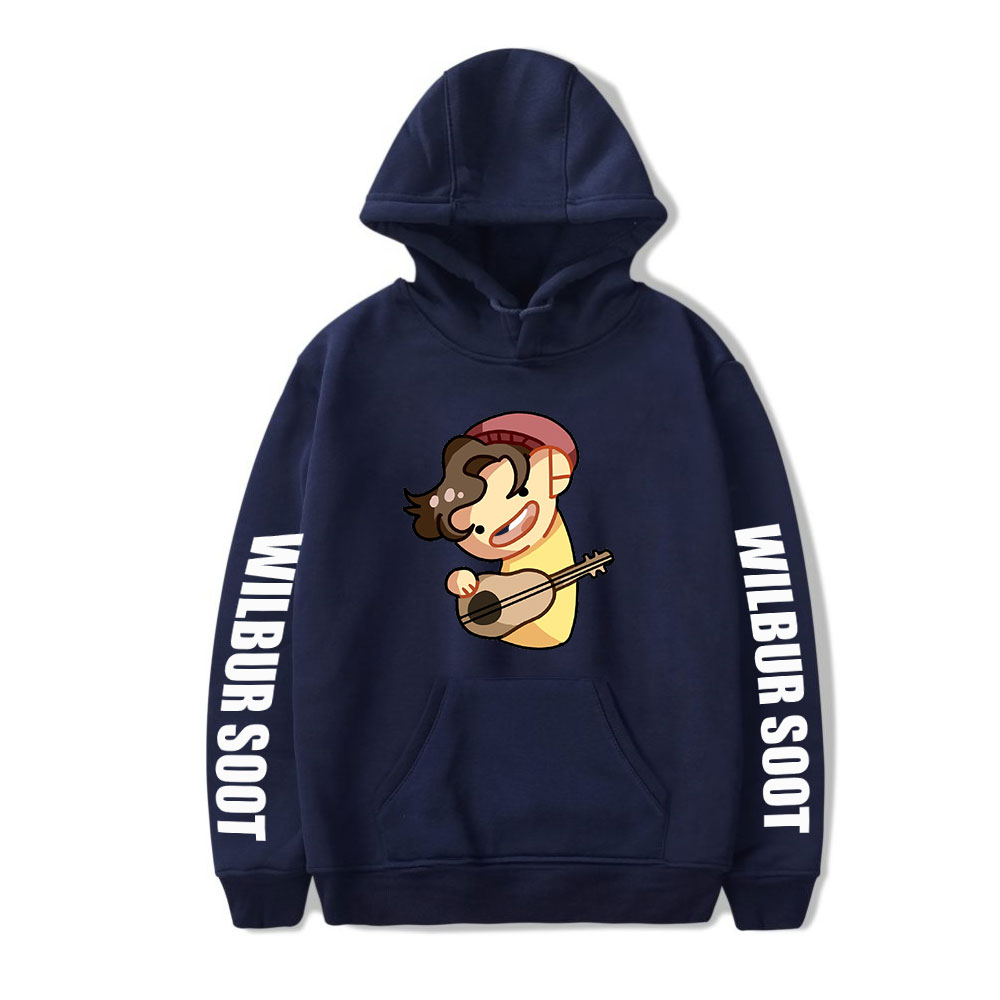 Wilbur Soot Hoodies - Cute Chibi Wilbur Soot Printed Hoodie