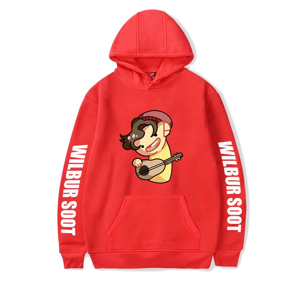 Wilbur Soot Hoodies - Cute Chibi Wilbur Soot Printed Hoodie