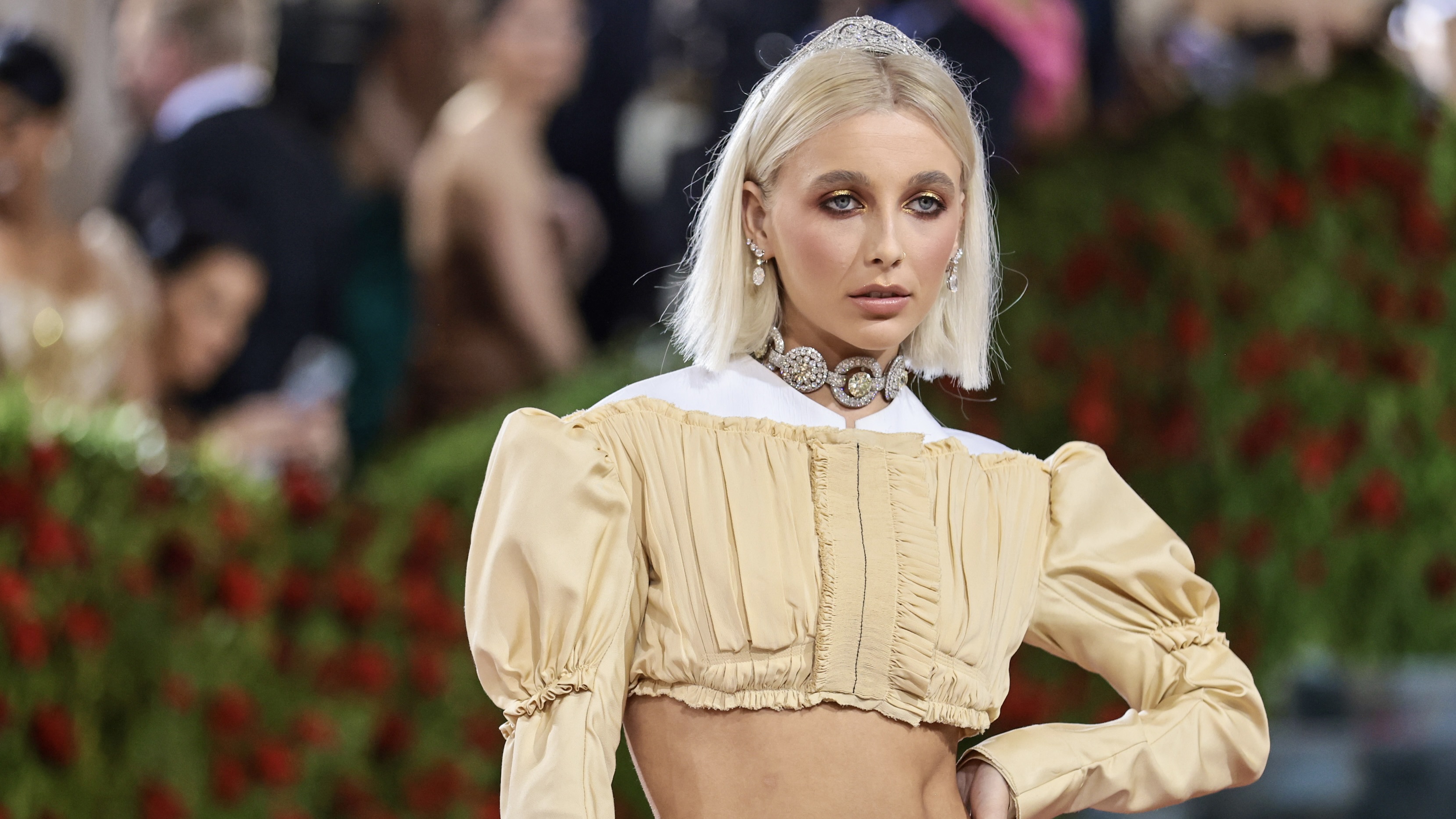 RARE Emma Chamberlain Met Gala Choker Maharaja Yadavindra Singh Son of Maharaja of Patiala Bhupinder - Wilbur Soot Merch